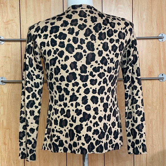 Gap Leopard Print Cardigan - Picture 3 of 5